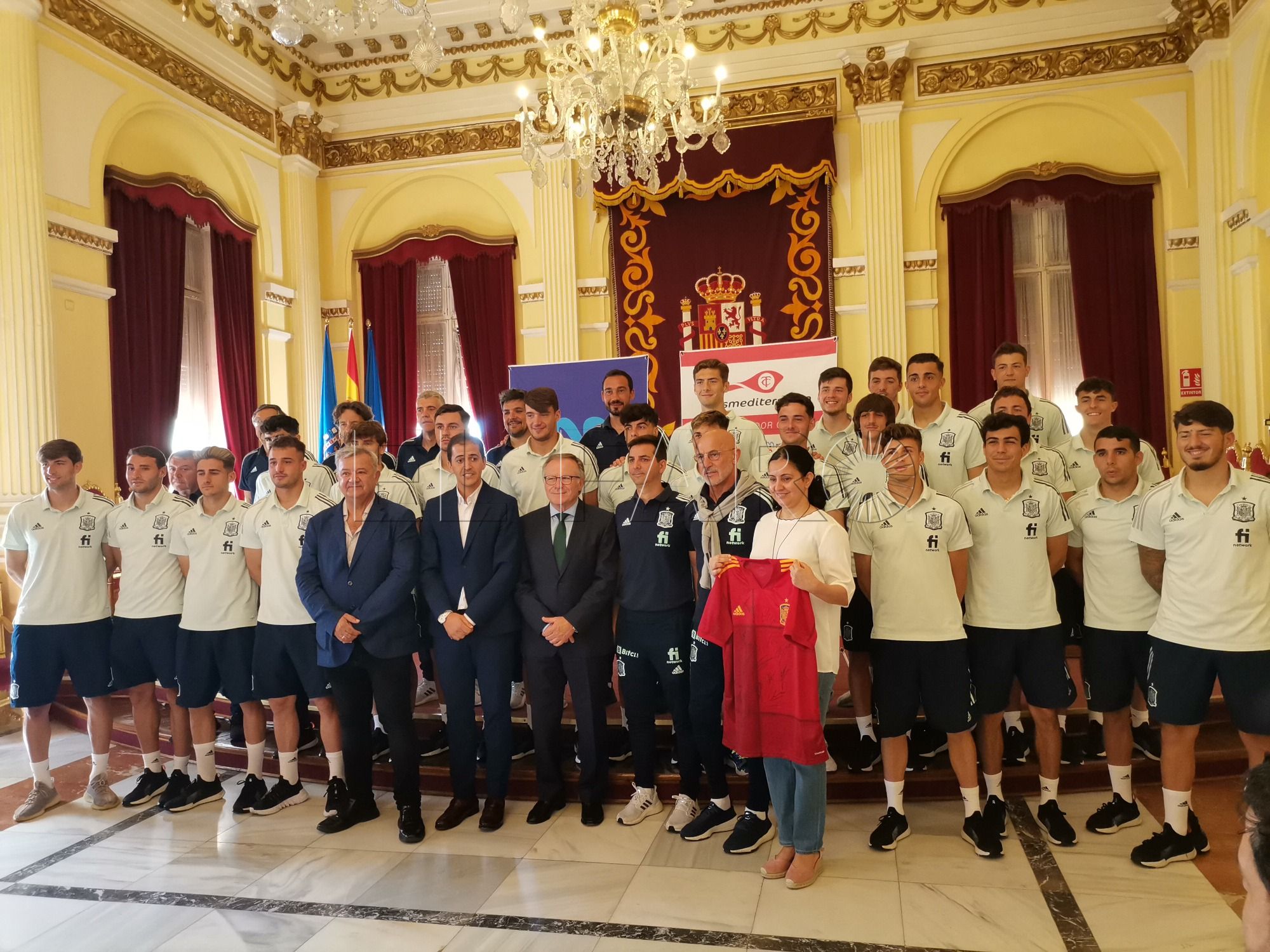 La Ciudad Autónoma de Melilla le da la bienvenida a la ‘Rojita’