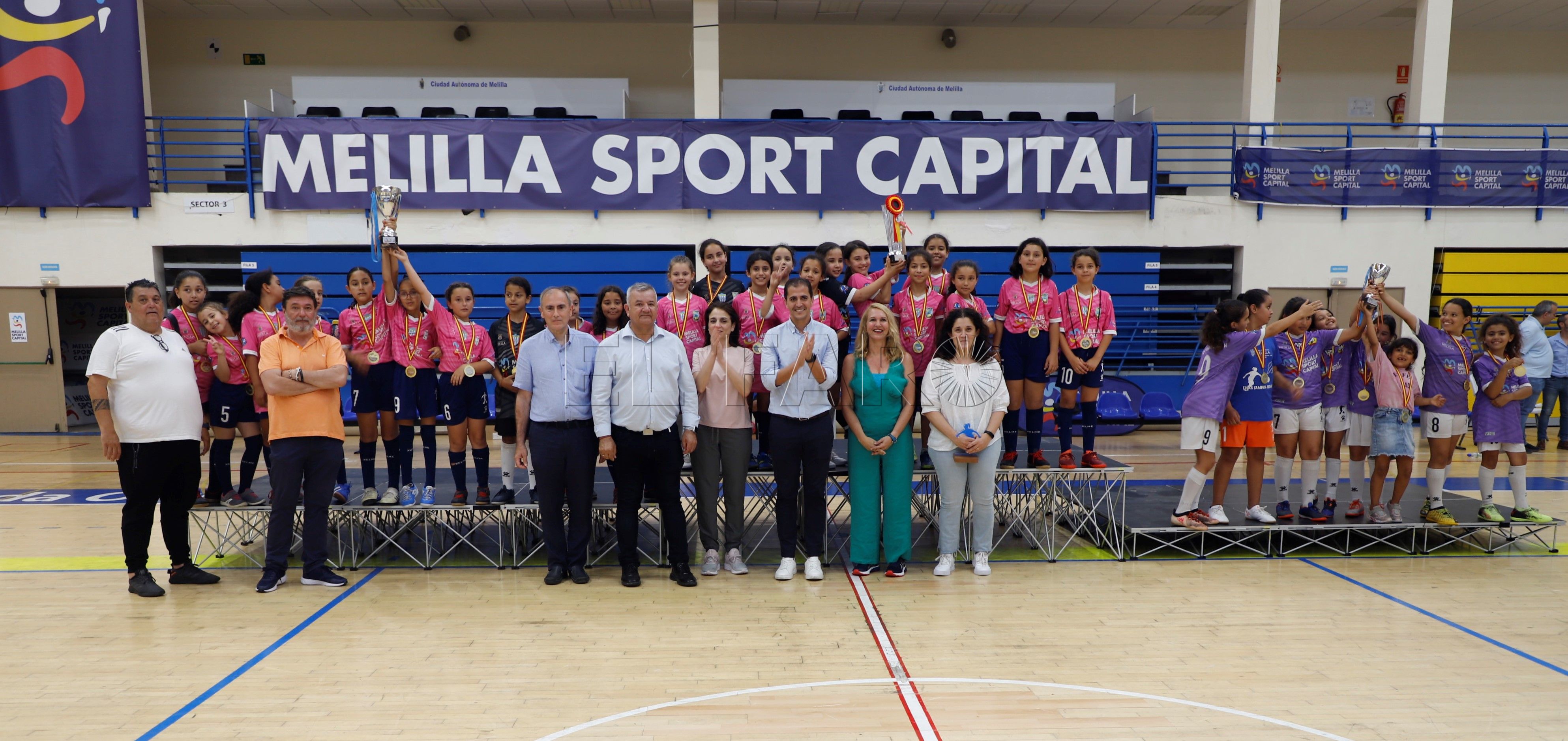 La Liga Escolar Femenina echa el cierre con una jornada espectacular de fútbol sala