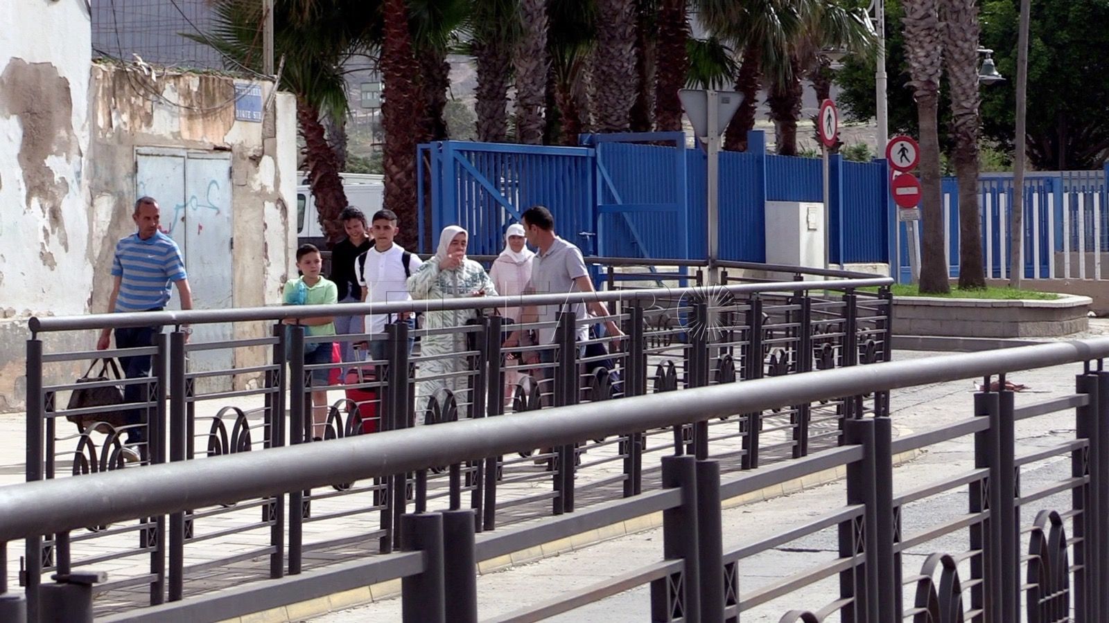 Descienden los números de entradas y salidas por Beni-Enzar