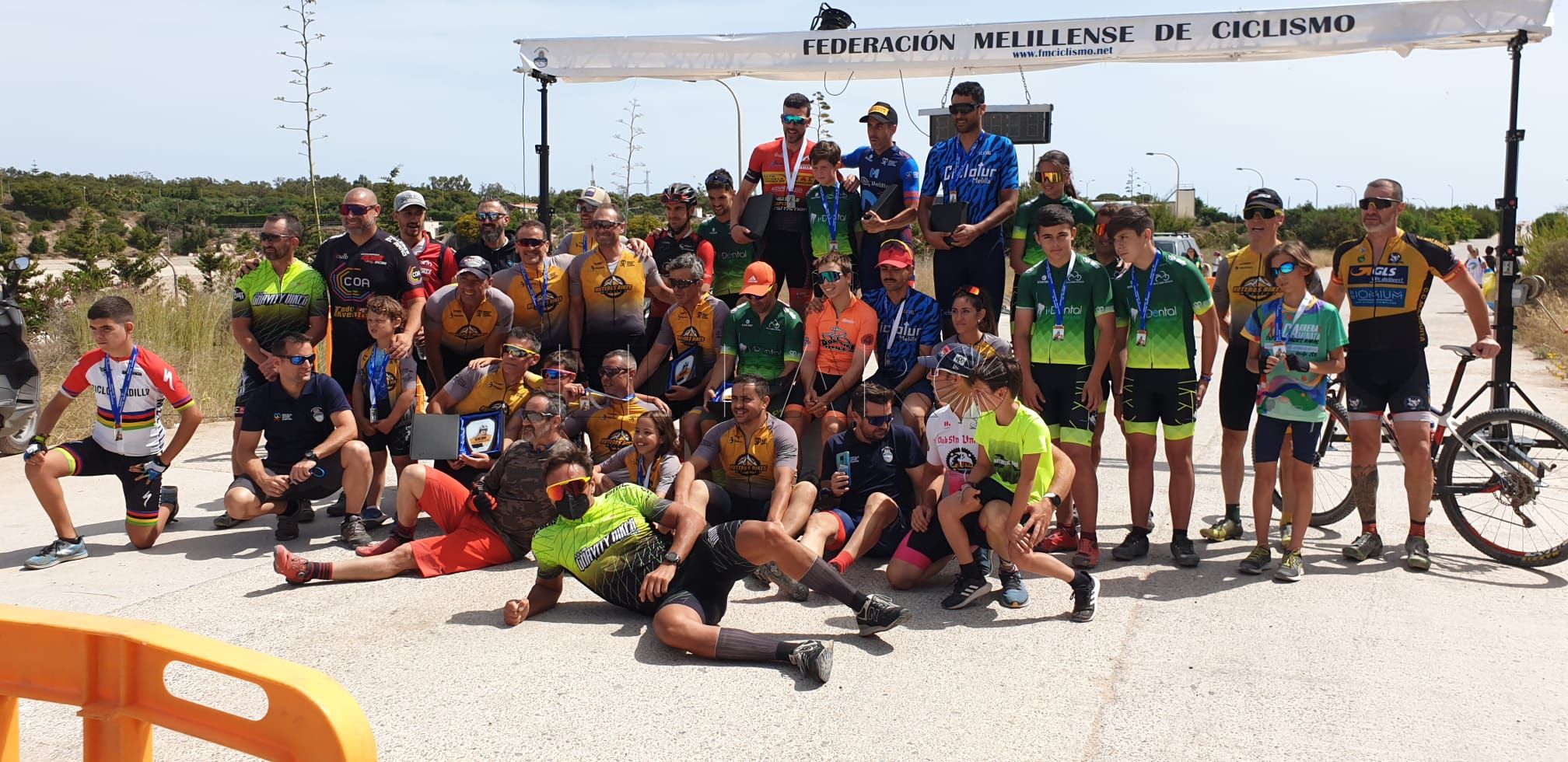 David Sánchez, Lorena Jiménez y David Cánovas, vencedores del II GP XCO Melilla Sport Capital I+Dental