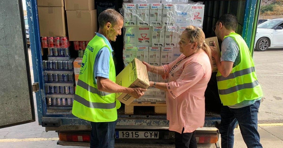 Inician el reparto de 9.625 kilos de alimentos esenciales para las familias más vulnerables en Melilla