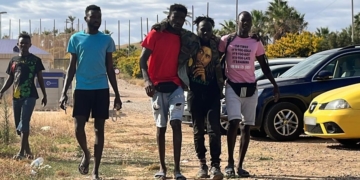 Se estima que 133 migrantes lograron entrar a Melilla.