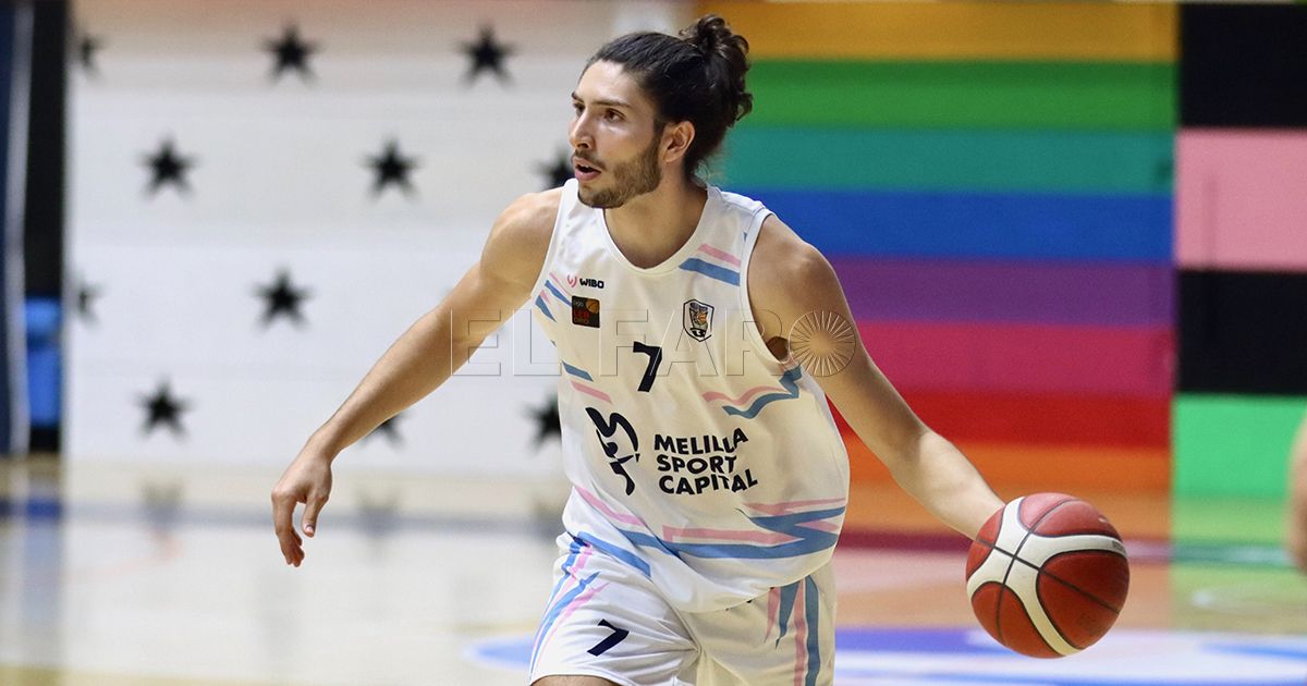 Diego de Blas, jugador del Melilla Sport Capital Baloncesto: “Creo que he madurado en estos dos años y estoy preparado para el reto”