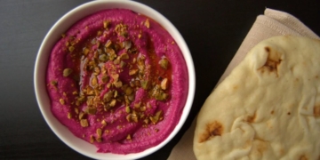 Humus de remolacha. Foto: lacocinadevero.com
