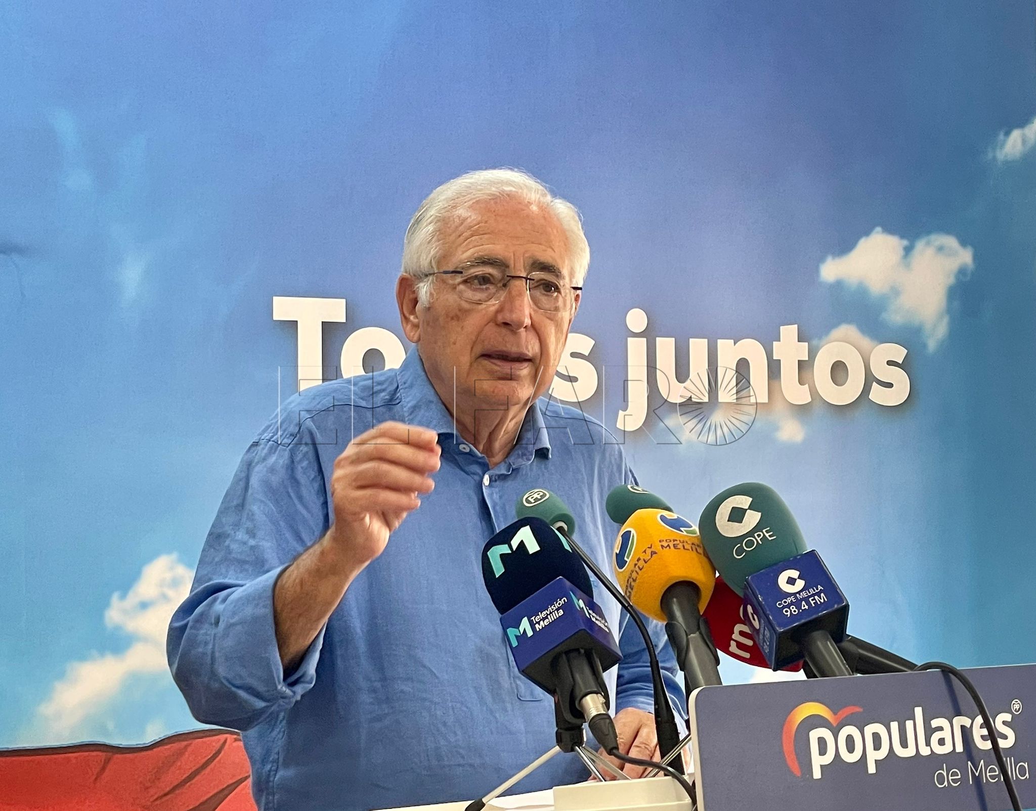 Imbroda cree que la propuesta de Feijoo sobre la OTAN es la mejor para Melilla