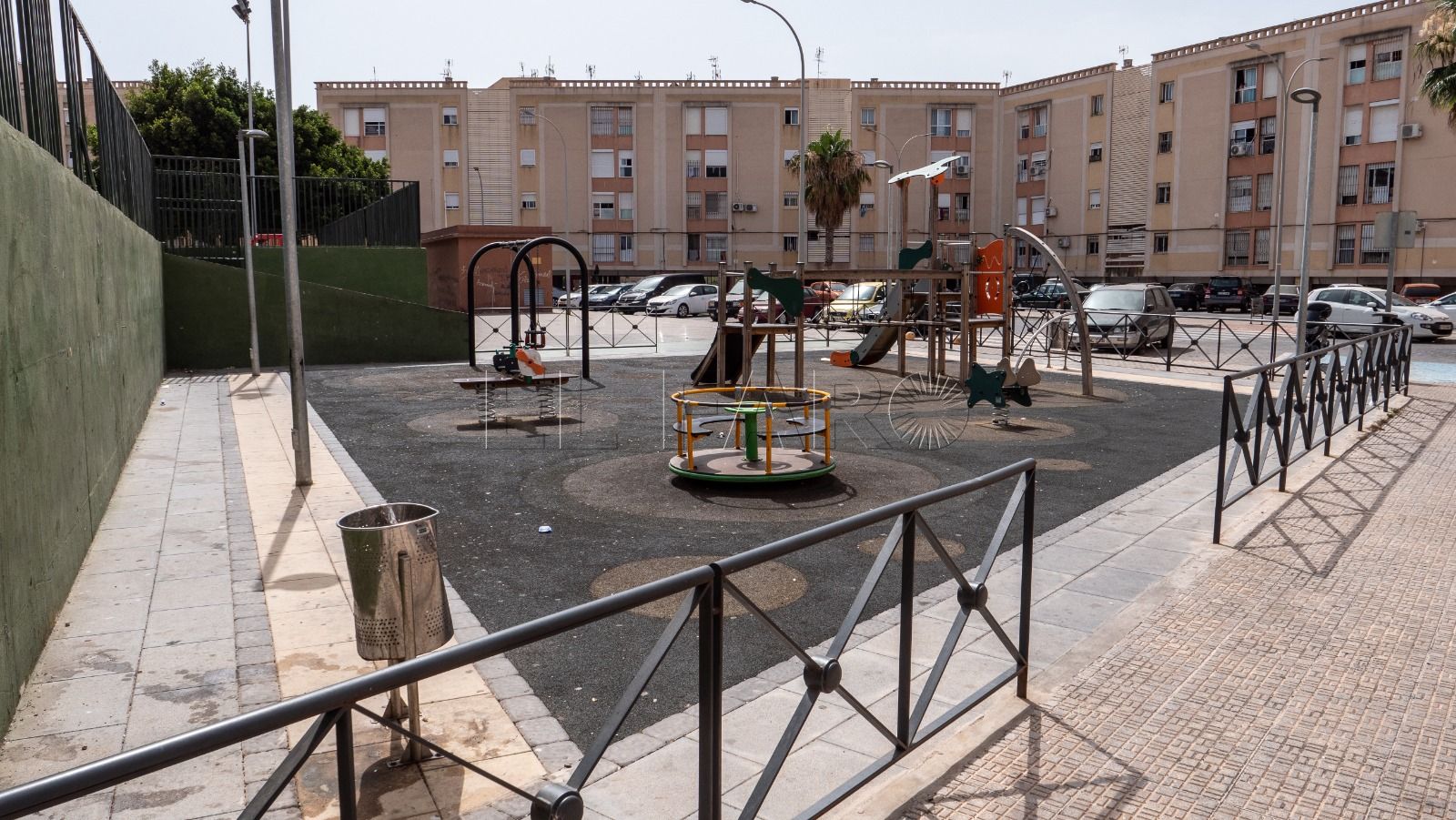 Podemos califica de "lamentable" el estado de Las Palmeras