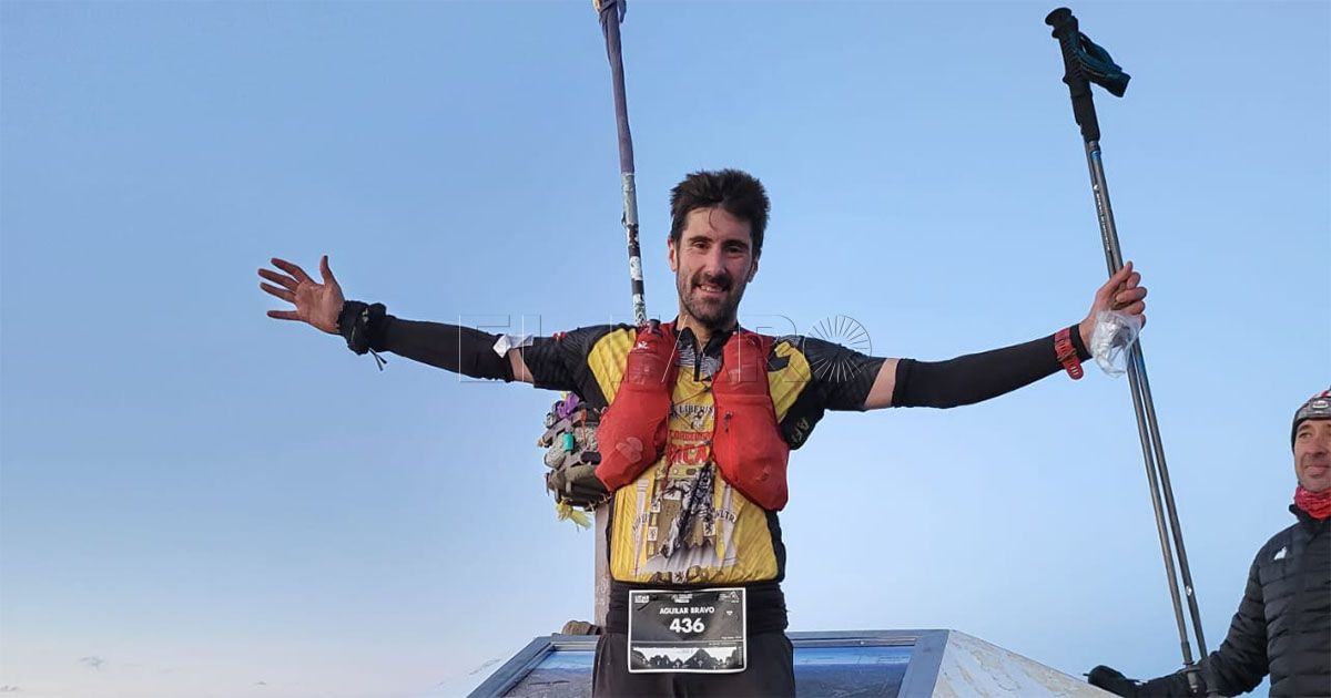 Juandi Aguilar logra hacerse un hueco en la Andorra Trail 100km