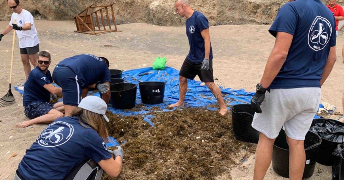 Limpieza en Playa de Galápagos el sábado 11 de junio.