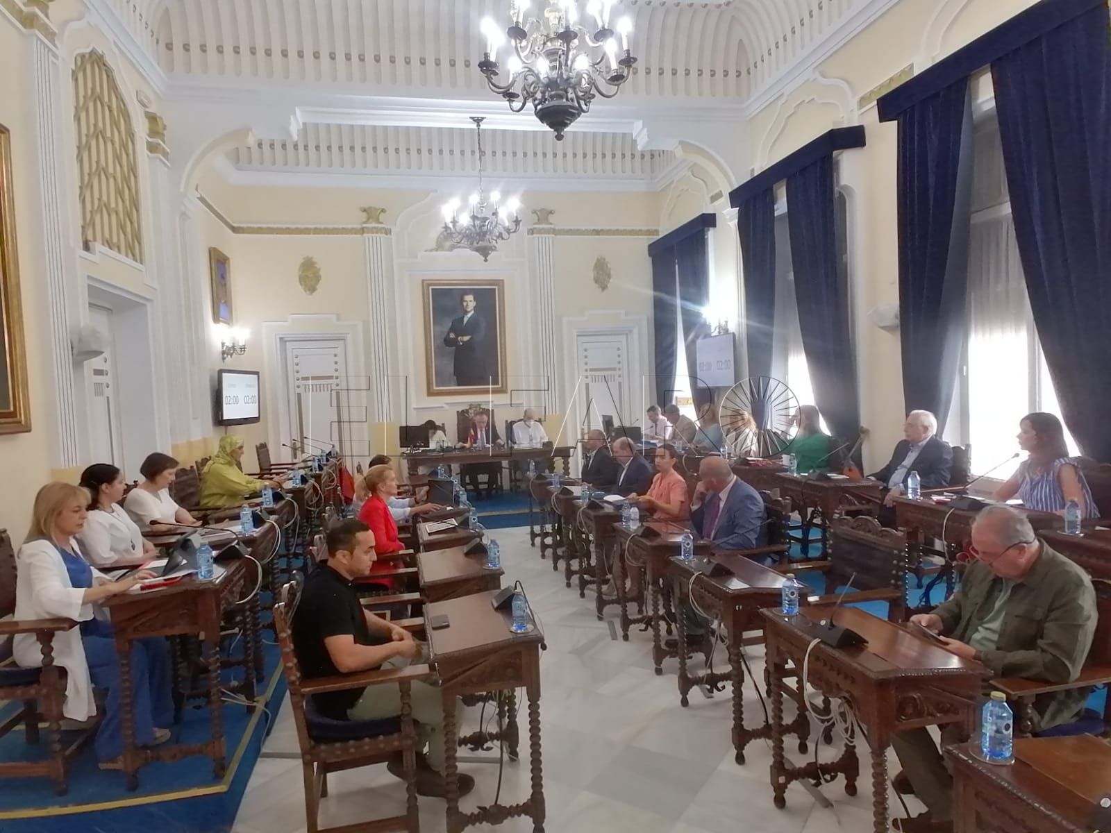 Voto de calidad en el Pleno para dirimir una moción del PP sobre Melilla y Ceuta en la OTAN