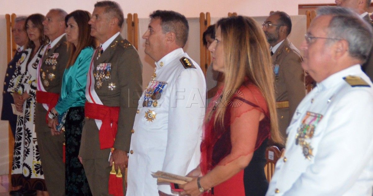 Celebran en Melilla el día de la Virgen del Perpetuo Socorro, patrona del Cuerpo de Sanidad Militar