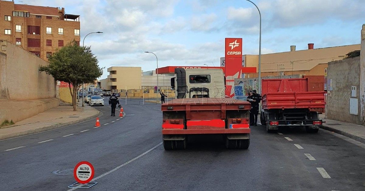 Desde el lunes, nueva campaña de vigilancia y control de camiones y autobuses en Melilla