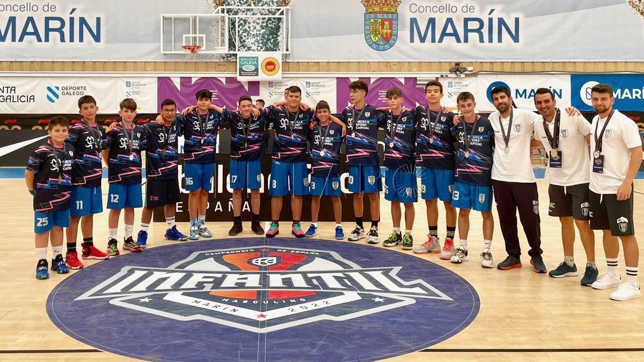 Concluye la participación del Infantil del Melilla Baloncesto en el Nacional por clubes