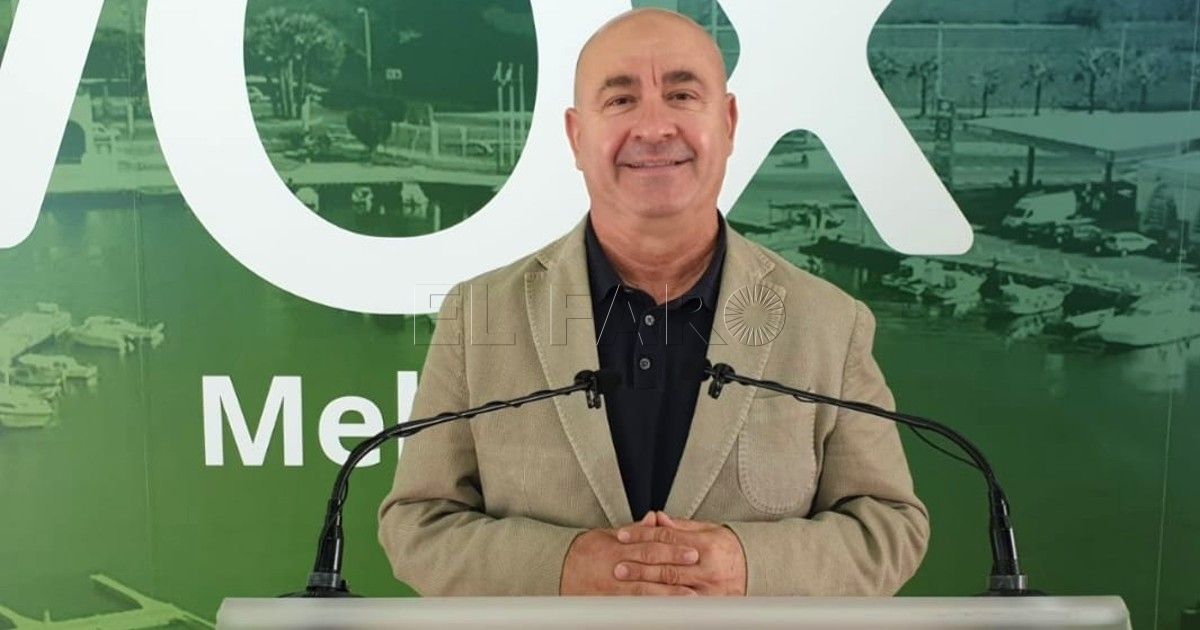 Secretario de Vox Melilla, Javier Diego.