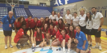 España se impuso en féminas en una de las ‘finales’ disputadas en la tarde de ayer.