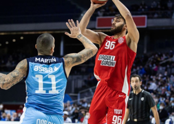 El jugador portugués jugará en las filas del conjunto azulino en calidad de cedido por el Girona Bàsket.