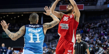 El jugador portugués jugará en las filas del conjunto azulino en calidad de cedido por el Girona Bàsket.