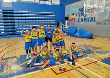 El conjunto del CD La Salle, campeón del Mini Masculino 2021/2022.