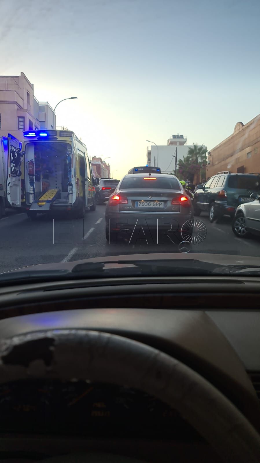 Dado de alta el ciclista arrollado el domingo