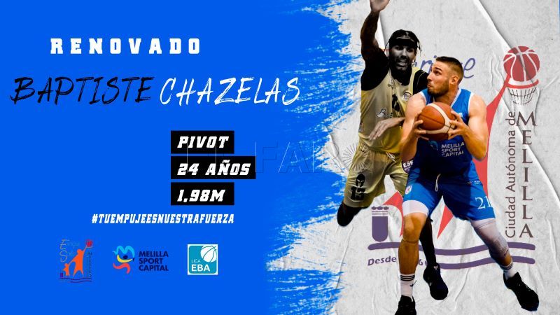 Baptiste Chazelas seguirá vistiendo la elástica del MSC Enrique Soler EBA