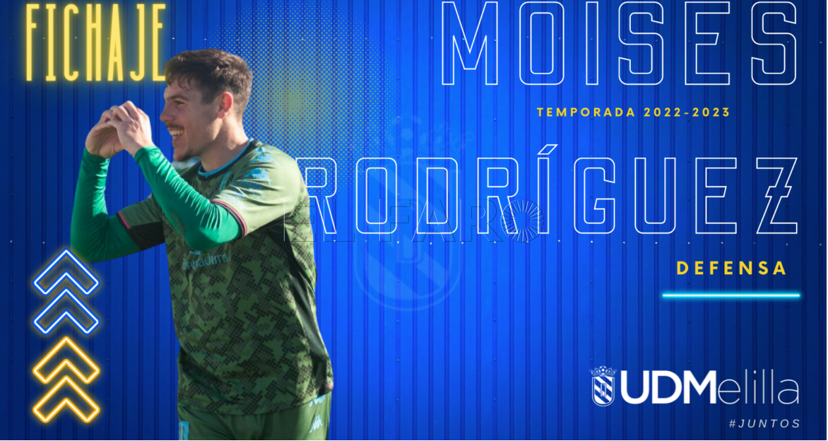 Moisés Rodríguez cierra la defensa de la UD Melilla