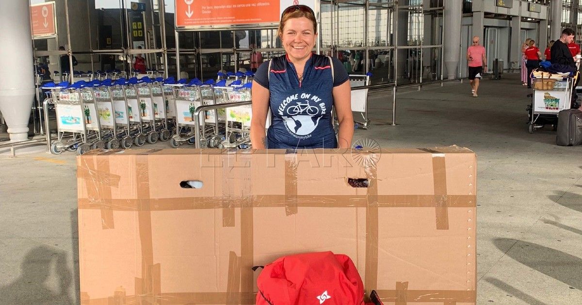 Una polaca residente en Melilla emprende aventura de cicloturismo por Europa