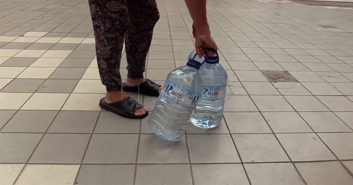 Melillenses se quejan de los cortes de agua sin previo aviso