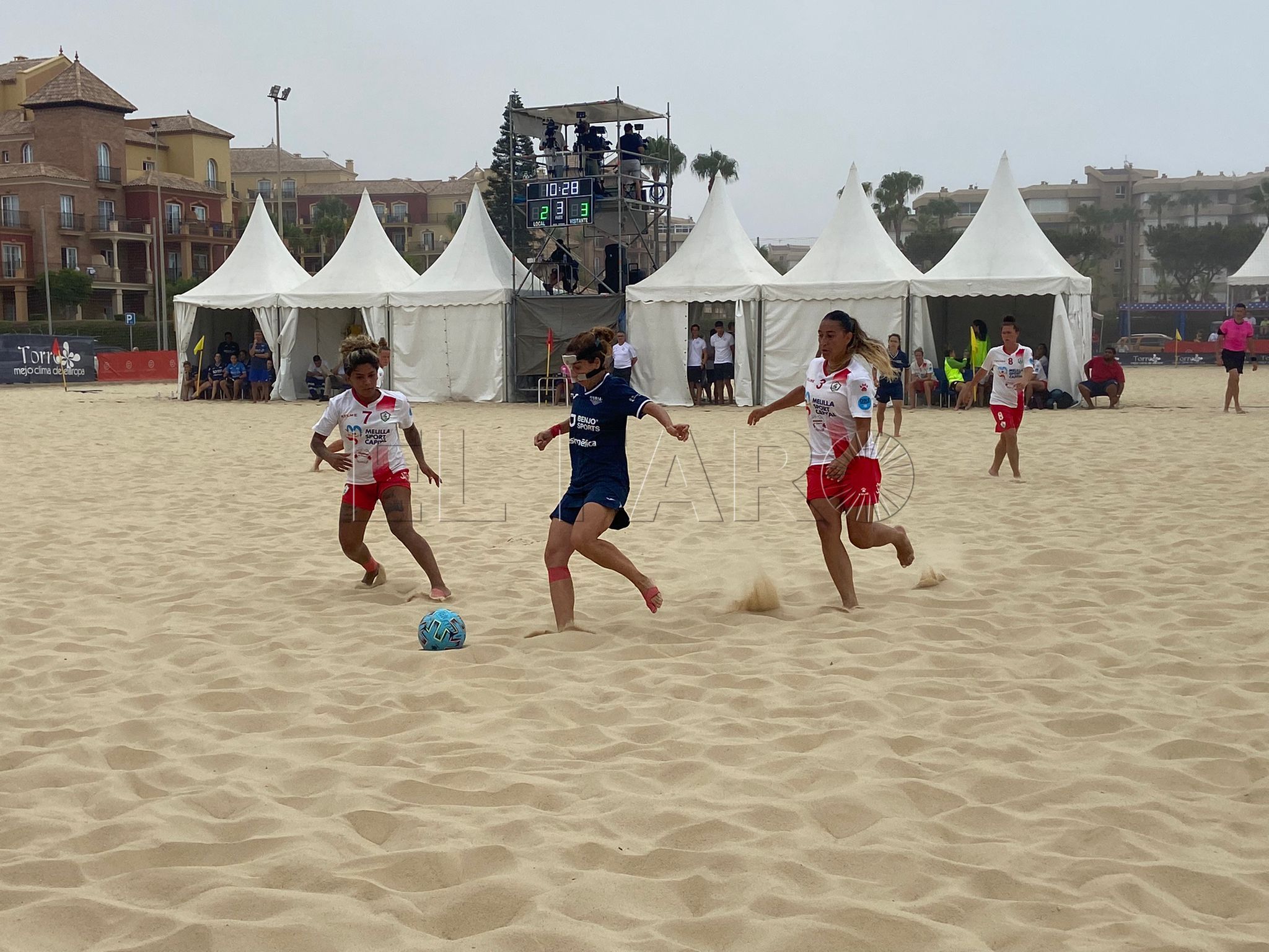 El CD Higicontrol cae en las semifinales de la Liga Nacional de fútbol playa femenino