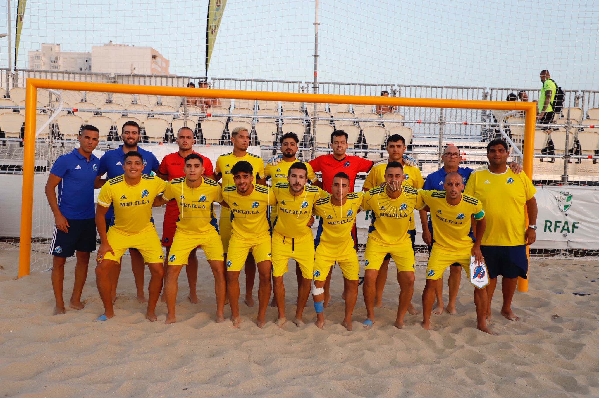 La senior masculina de fútbol playa luchará por el título