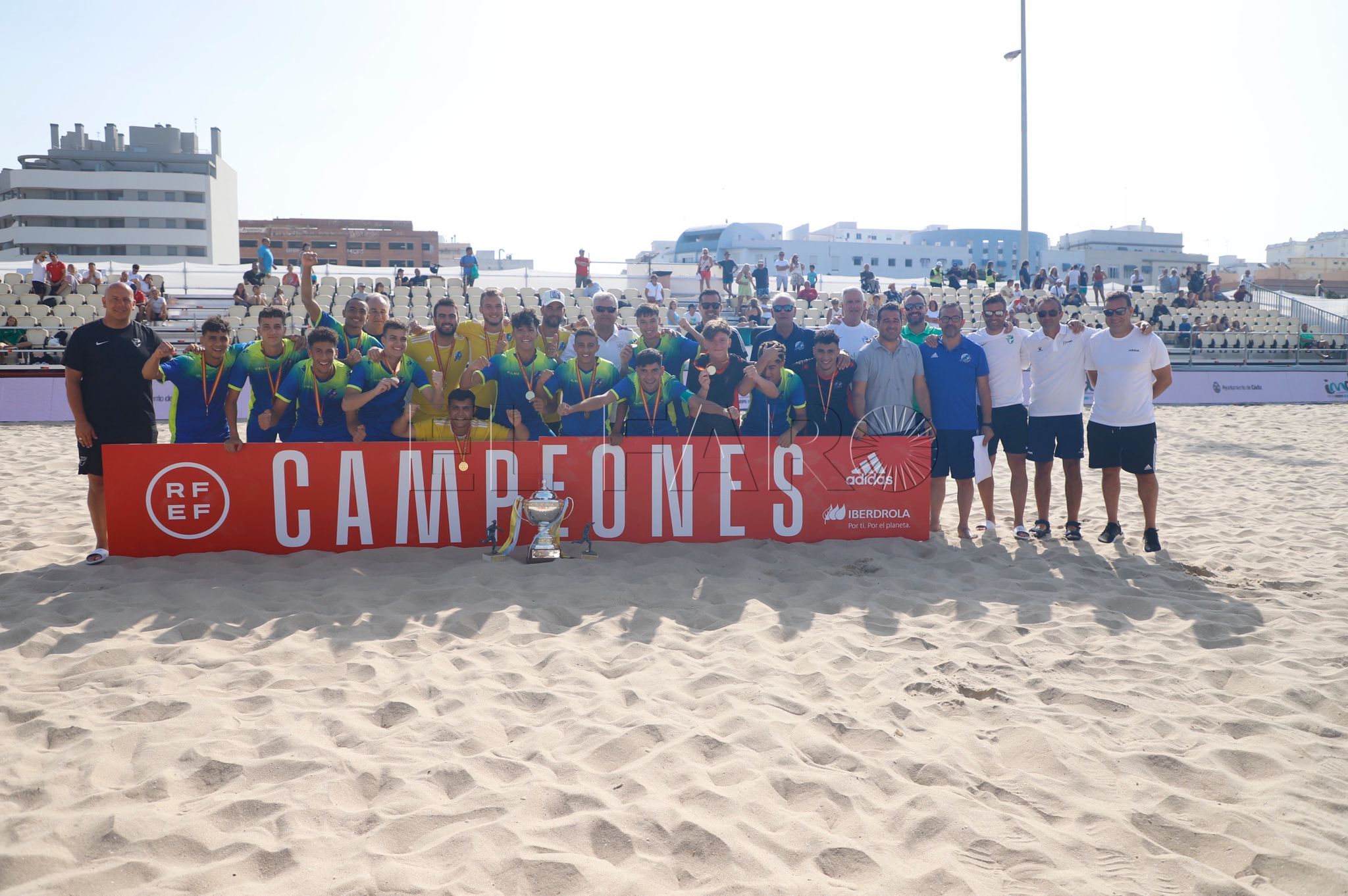 Melilla, campeona de España juvenil de fútbol playa