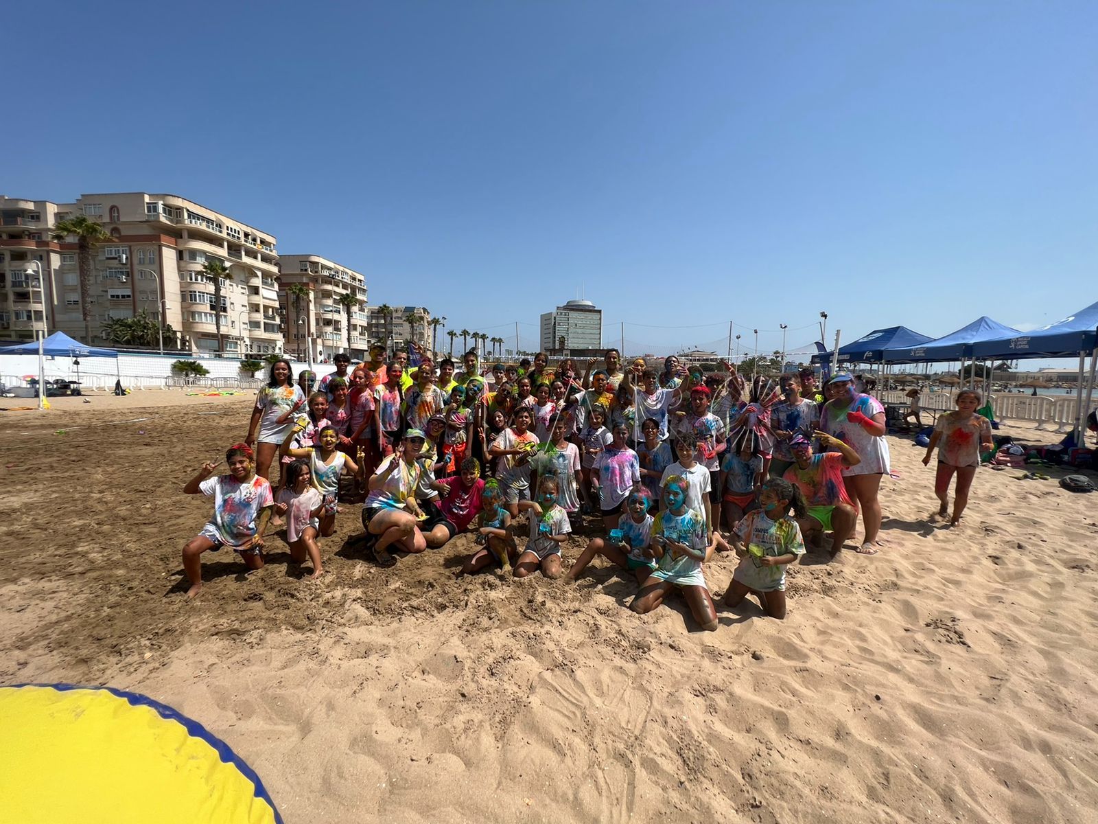 El Campus playa finaliza su primera semana a todo color