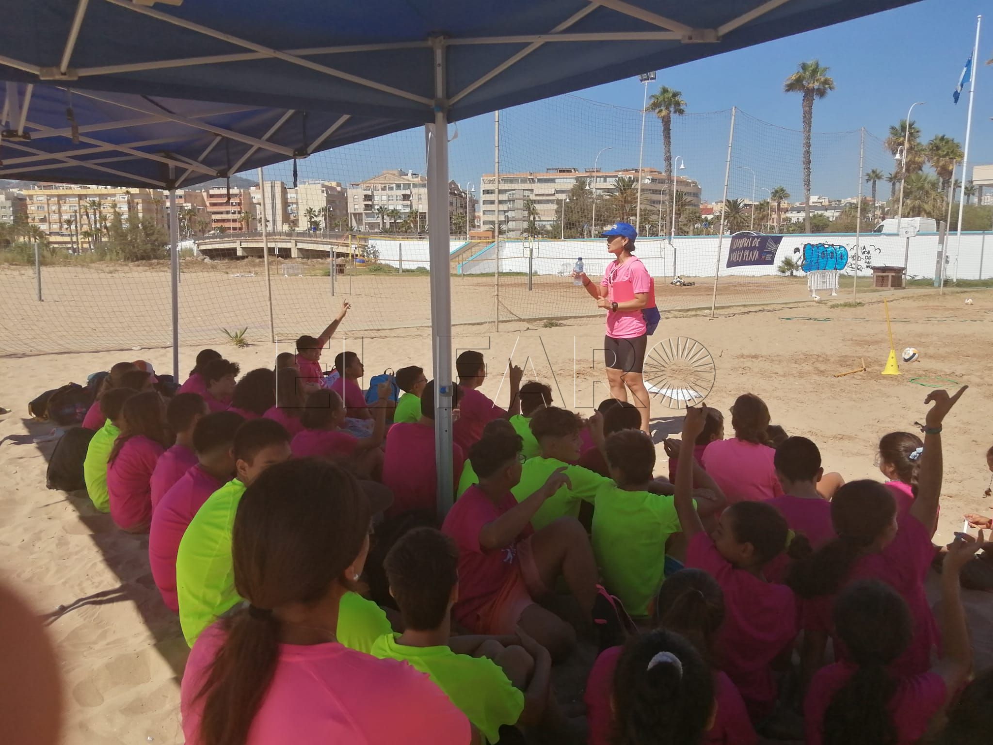 Penúltimo día del Campus en la playa de San Lorenzo