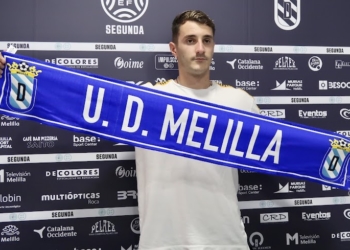 El nuevo centrocampista de la escuadra azulina se mostró muy contento y agradecido al club, al entrenador y al cuerpo técnico.