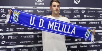 El nuevo centrocampista de la escuadra azulina se mostró muy contento y agradecido al club, al entrenador y al cuerpo técnico.