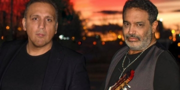 De izquierda a derecha: Enrique Heredia 'Negri' y Juan José Suárez 'Paquete'. Foto: Facebook 'La Barbería del Sur'.