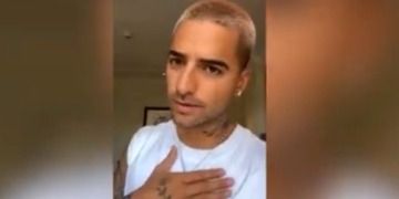 Maluma explica las razones por las que se pospuso su concierto. Foto: Captura de vídeo.