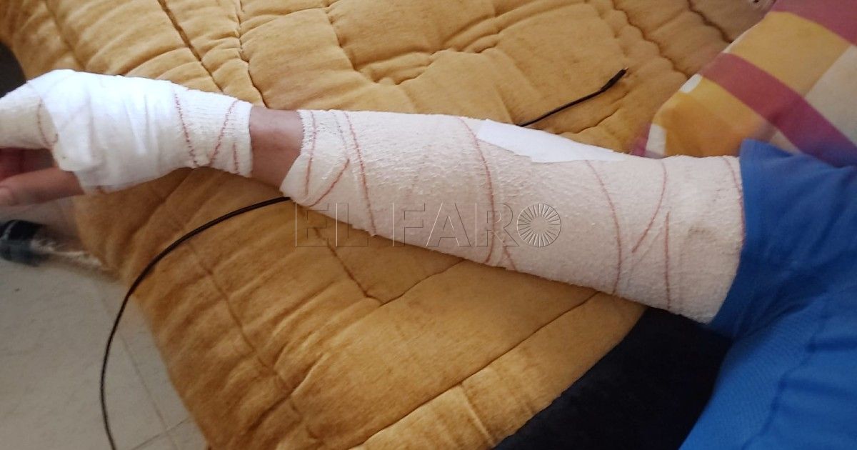 Así está Mohamed: el ciclista atropellado en Cabrerizas