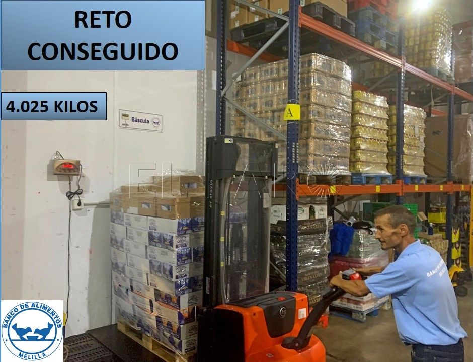 Más de 4.000 kilos de alimentos gracias al Reto Solidario Deportivo