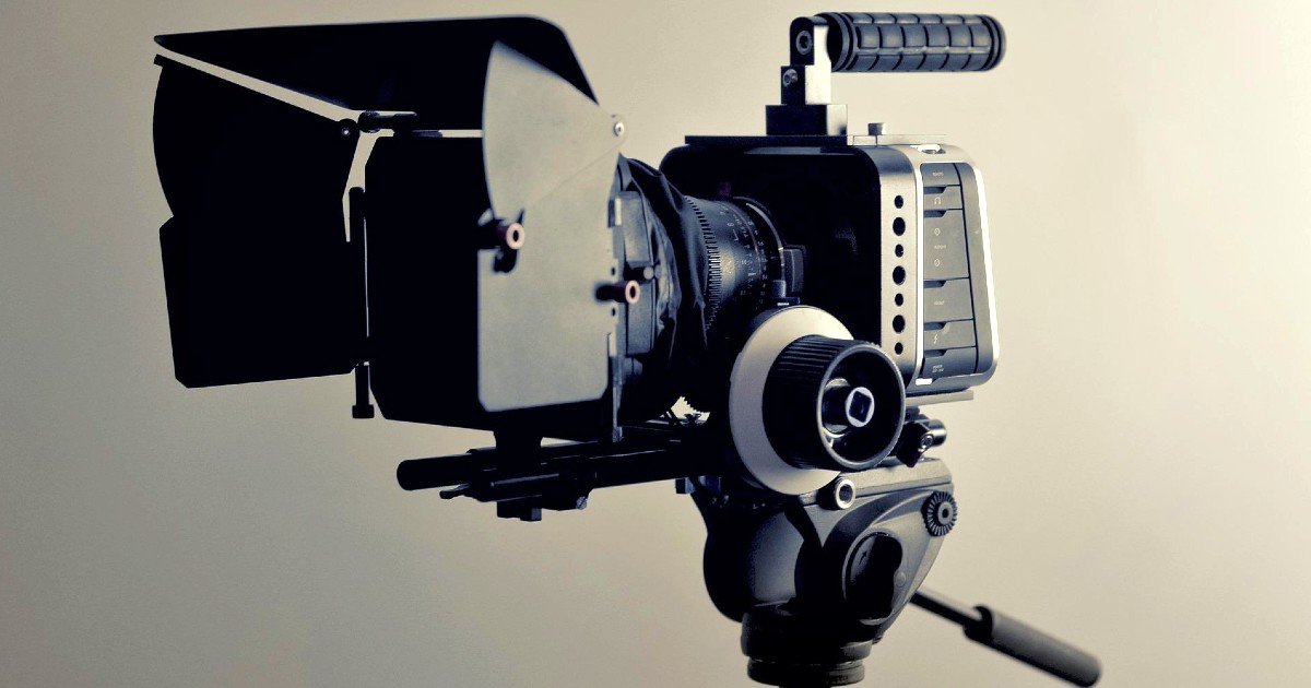 Cámara de cine. Foto: Pixabay.