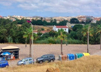 Explanada de Jardín Valenciano en Melilla.