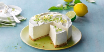 Tarta de lima y limón. Foto: philadelphia.es