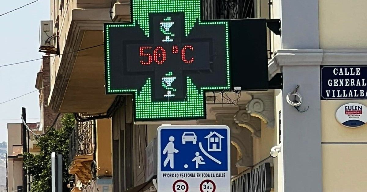 Emiten alerta amarilla por temperaturas de hasta 38ºC en Melilla