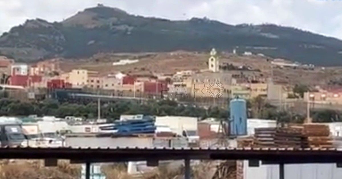 Valla de Melilla el 24 de junio. Foto: Captura de vídeo.