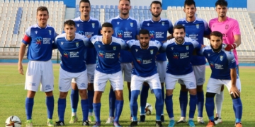Once inicial que puso en liza el técnico de la escuadra melillense, Miguel Rivera, en el primer partido de pretemporada disputado en la tarde de ayer en el Álvarez Claro.