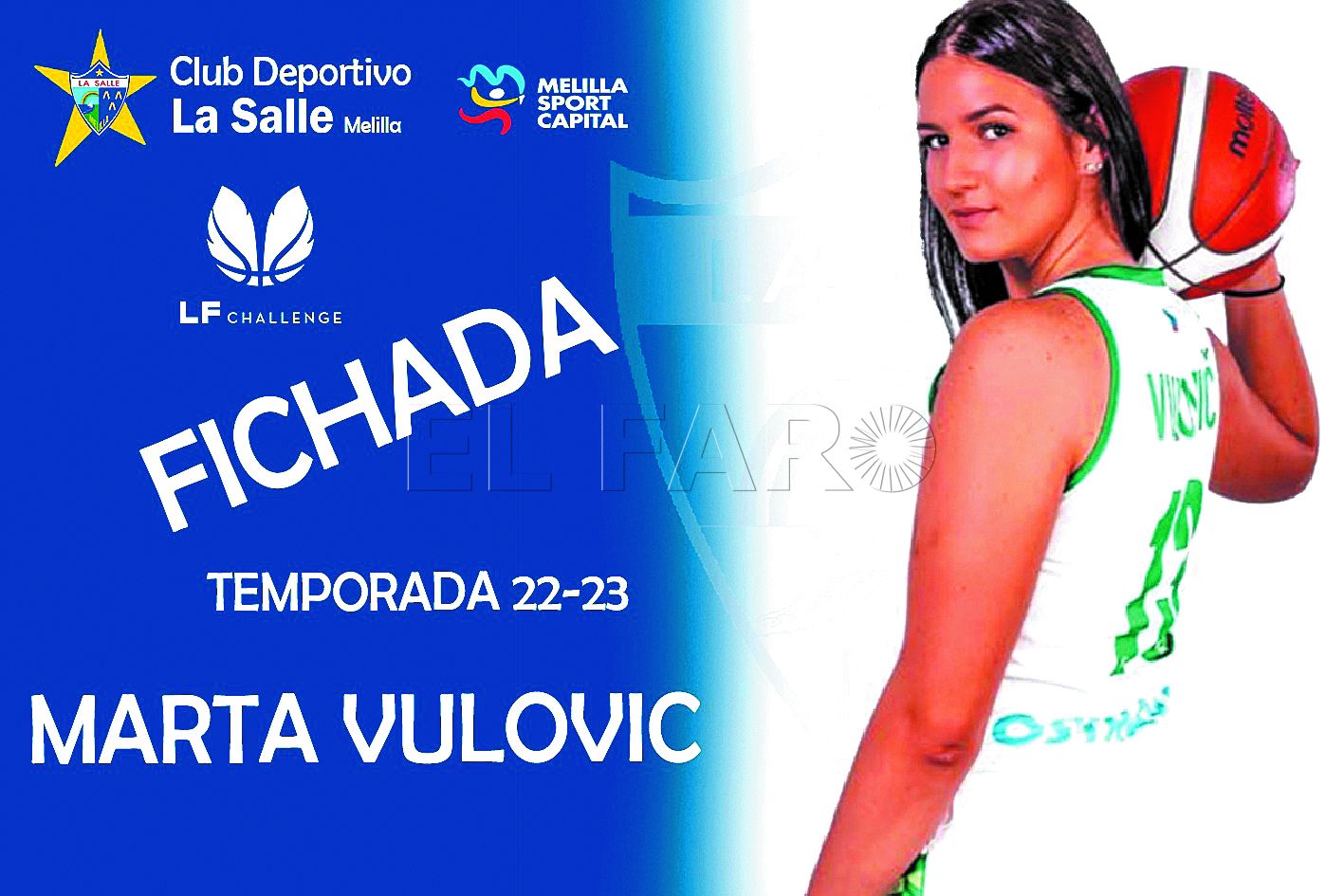 Marta Vulovic, un auténtico fichaje de lujo para el MSC La Salle