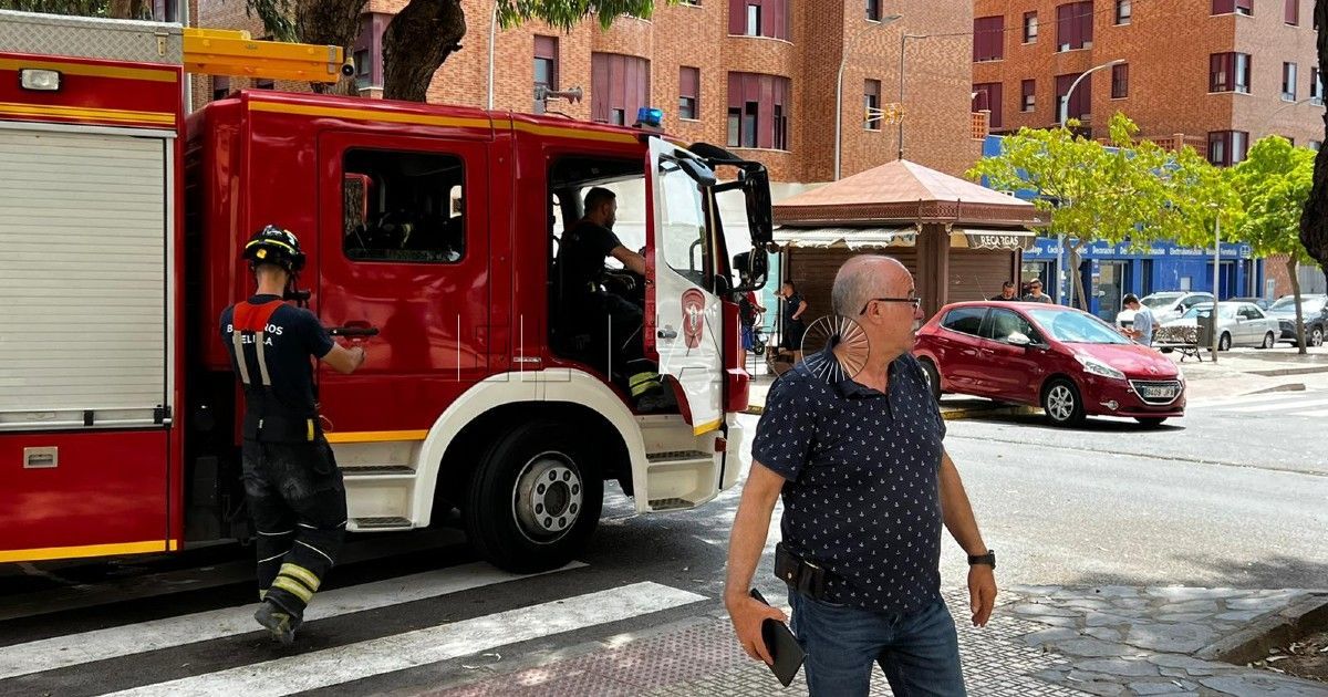 El coche que chocó con un taxi en El Real se saltó el ceda el paso