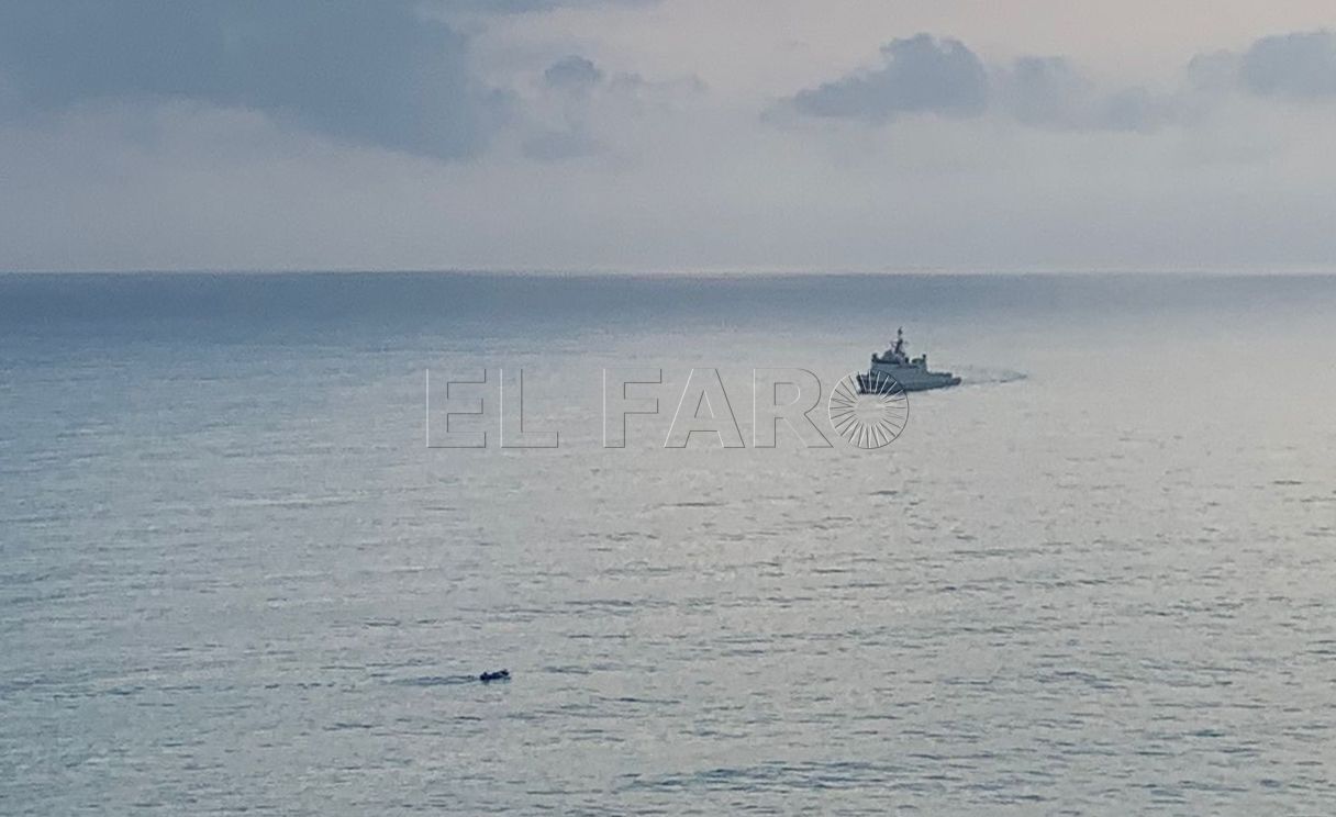 Delegación confirma la presencia de un buque de la Armada cerca de Aguadú