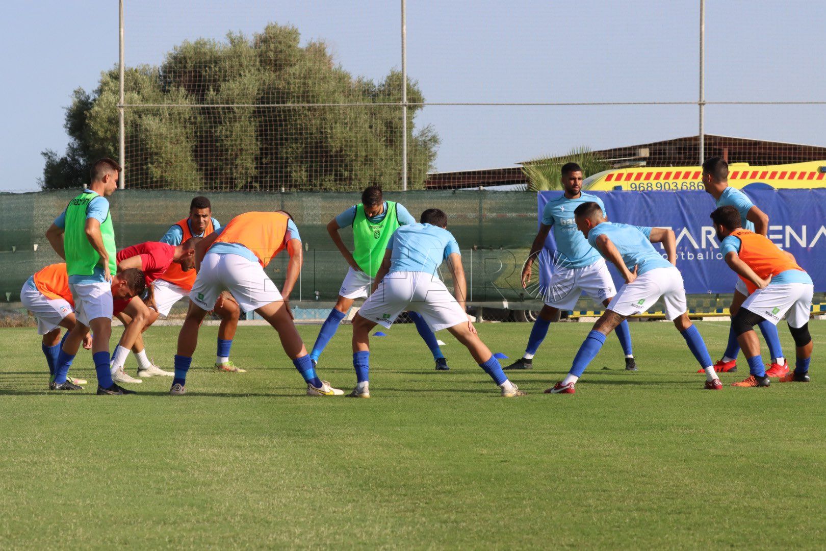 Miguel Rivera, entrenador de la UD Melilla: "Estoy superorgulloso del trabajo de todos los jugadores"