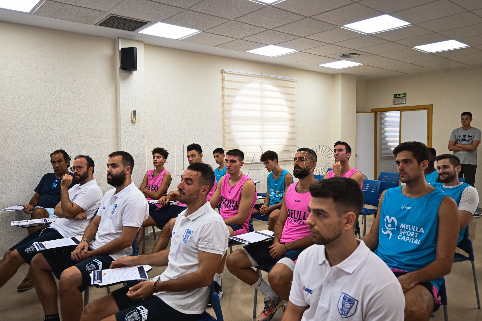 Primera toma de contacto del Melilla Sport Capital con la pretemporada