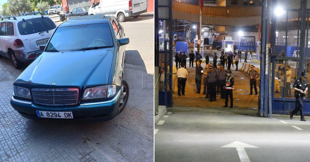 Le roban el coche en Melilla tras dejarlo aparcado junto a la frontera para cruzar a Marruecos