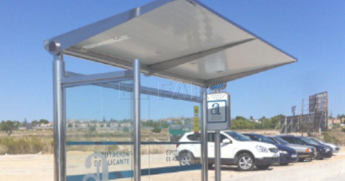 Las nuevas marquesinas empezarán a instalarse en Polavieja, Alfonso XIII y Carretera de Farhana